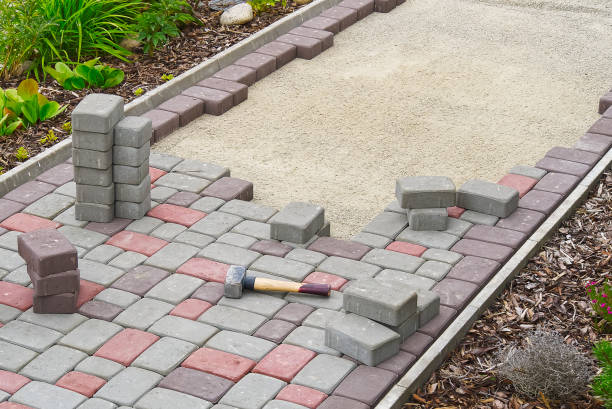 Permeable Paver Driveway in Edneyville, NC